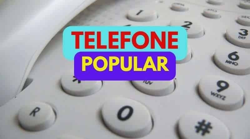 Telefone Popular - Peça o seu! Você pode ter um telefone fixo, pagando bem menos.